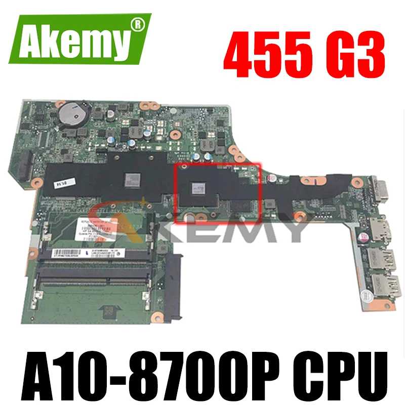 Akemy 828433-001 828433-601 DAX73AMB6E1 Материнская плата ноутбука w A10-8700P Процессор 2 ГБ для HP ProBook