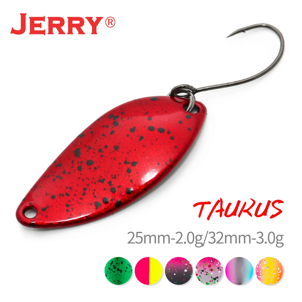 Спиннинговая приманка Jerry Taurus металлические ложки рыболовные приманки широкий