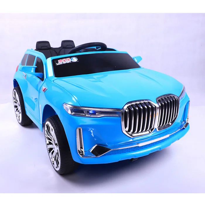 Двойной привод дистанционного управления электрическая игрушка четырехколесный автомобиль, лучшие детские электрические транспортные средства, Топ 10 лучших электрических автомобилей для детей - Цвет: Blue Dual drive
