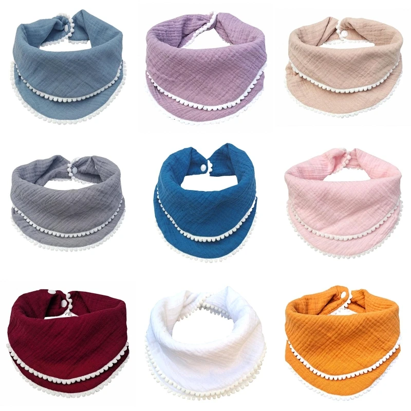 pacifier for baby Newborn Double Side Floral Print Bibs Boys Girls Waterproof Cotton Linen Saliva Towel Bandana Scarf Baby Shower Gifts baby accessories store near me	