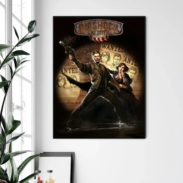 Bioshock Infinite Comic Book Video Game Poster PC,PS4,Exclusive  Role-playing RPG Game Canvas Custom Poster Alternative Artwork - AliExpress