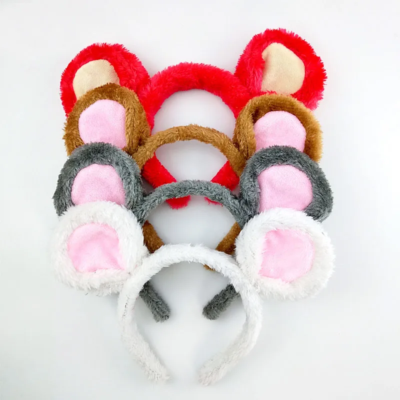 CLGIFT Diadema De Orejas De Minnie Con Velo, Luna De Miel Y Orejas