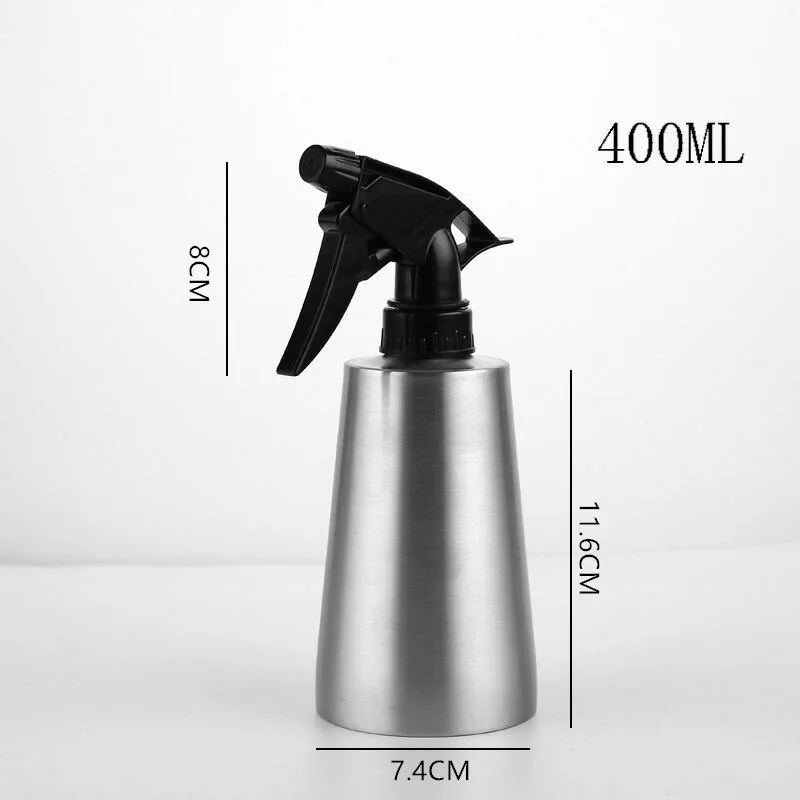 Horticulture 304 Stainless Steel Watering Pot Straight-Water Spouting Water Flowers pen wu hu Plant with Hand Pressing Type Wate