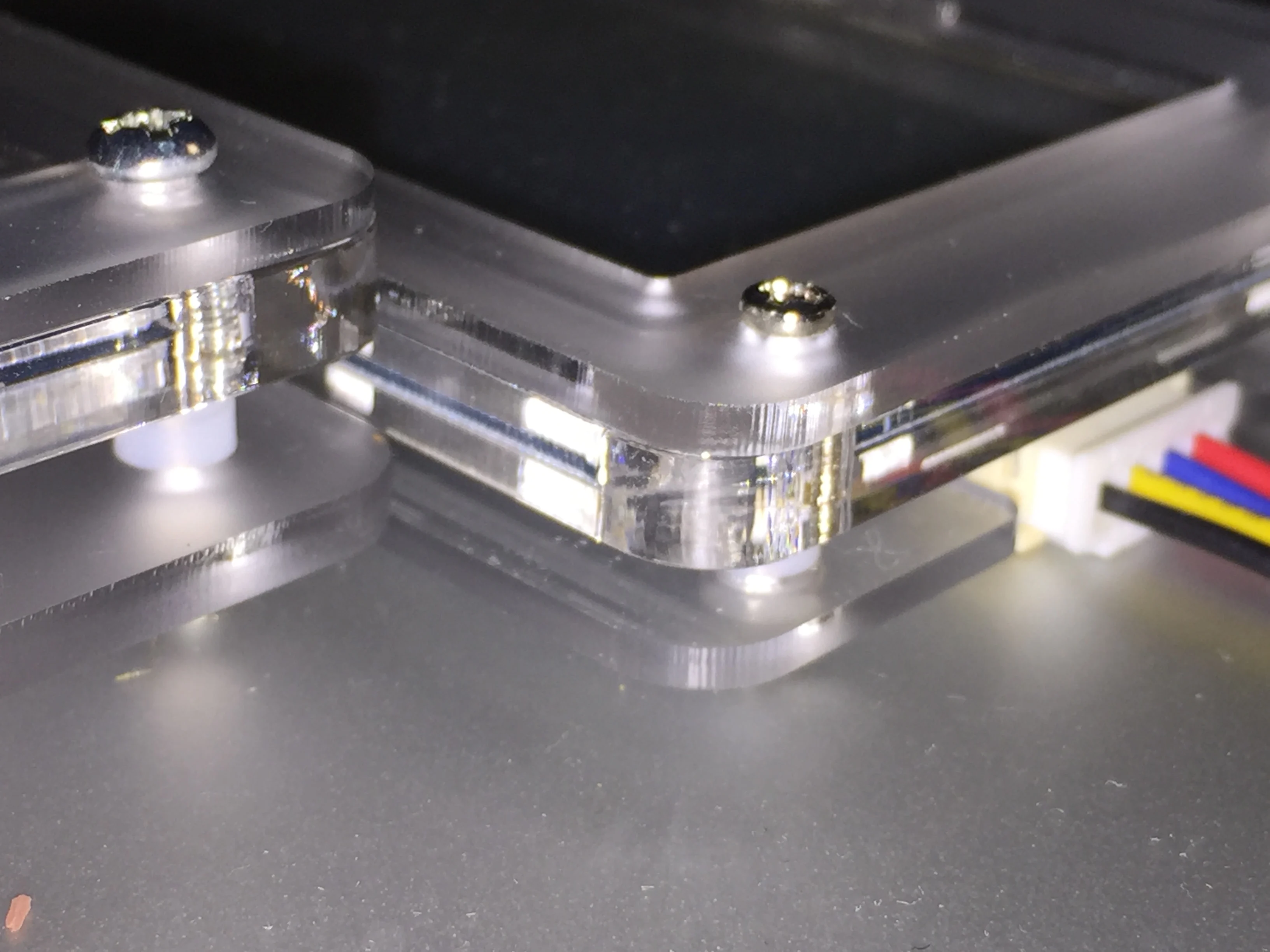 MMDVM акриловый "S" Чехол с крепежными винтами