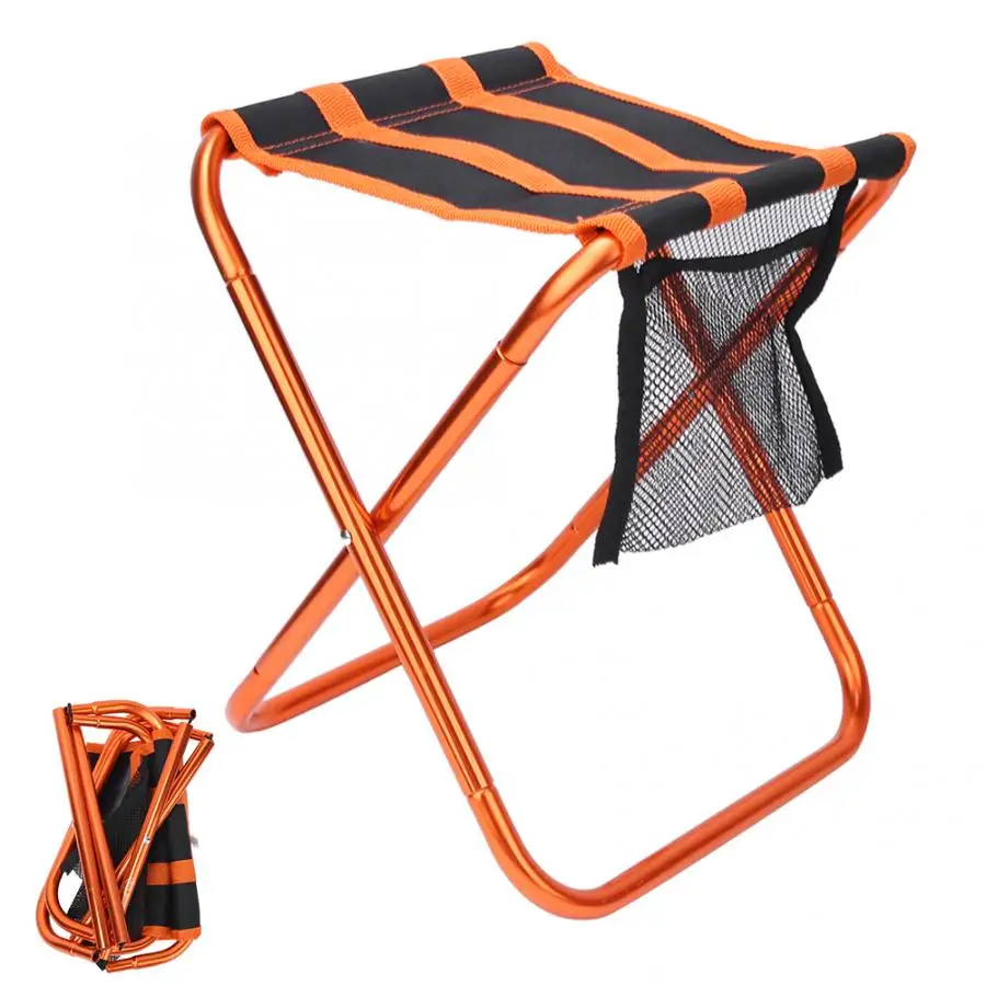 Складной рыболовный стул складной для кемпинга 7075 алюминиевый пикника и рыбалки