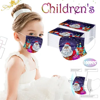 

Children's mascarilas Dustproof Protective Mask Disposable 3Ply Earhook High Quality Adjustable Strap Personal Health Care Mask