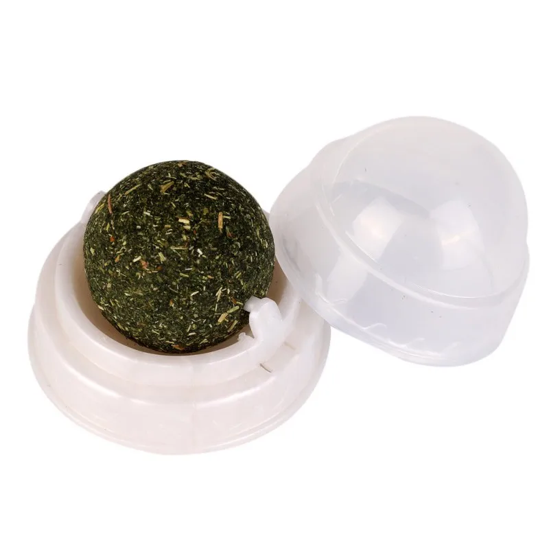 

Healthy Cat Snacks Catnip Sugar Candy Licking Nutrition Gel Energy Ball Toy for Cats Kittens Increase Drinking Water Help Tool
