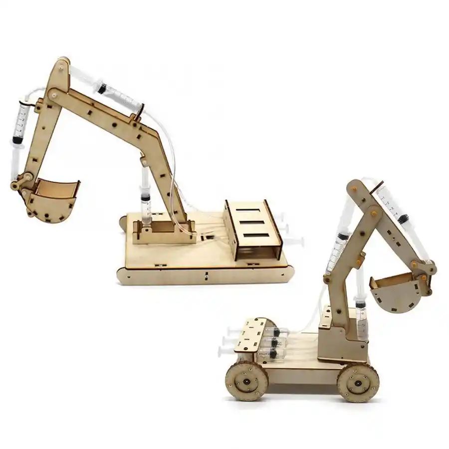 wooden excavator