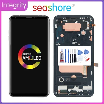

6.0"ORIGINAL For LG V35 ThinQ LCD Touch Screen Digitizer Assembly For LG V35 Display with Frame Replacement LM-V350 LM-V350N LCD
