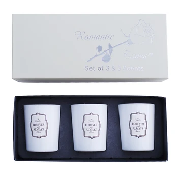 

Scented Candles Gift Set, 3 Pack Natural Coconut Wax Aromatherapy, Smoke Free Relaxing Candles for Bath Spa Home Decor