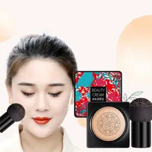 Грибная губка для макияжа, BB крем, воздушная подушка, УВЛАЖНЯЮЩАЯ основа, натуральный Осветляющий консилер, растительный питательный 10,19