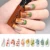 KADS Nail Art Stamping Polish Black White Gold Silver Green Printing Polish DIY Design for Stamping Plate Color Nails Lacquer