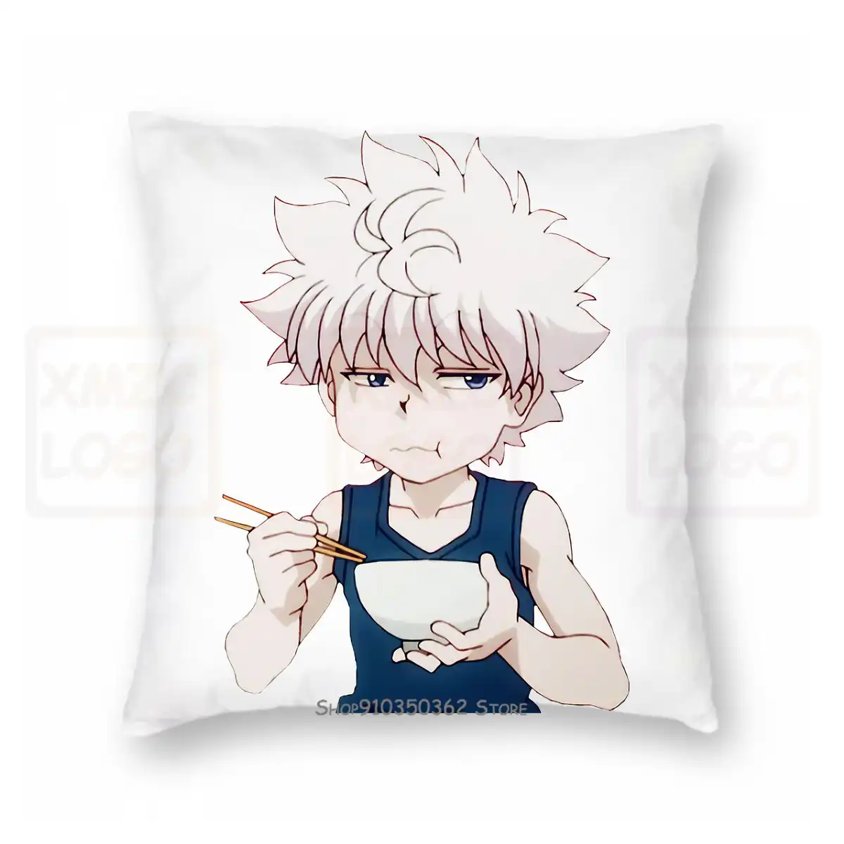 Cute Killua Zoldyck Hunter X Hunter Funny Meme Manga Baka Otaku Black Pillow Case Women Men Pillow Case Aliexpress