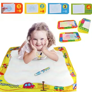 

Newest Arrival Kid's Drawing Water Pen Painting Doodle Aquadoodle Mat Board Children Toy gifts