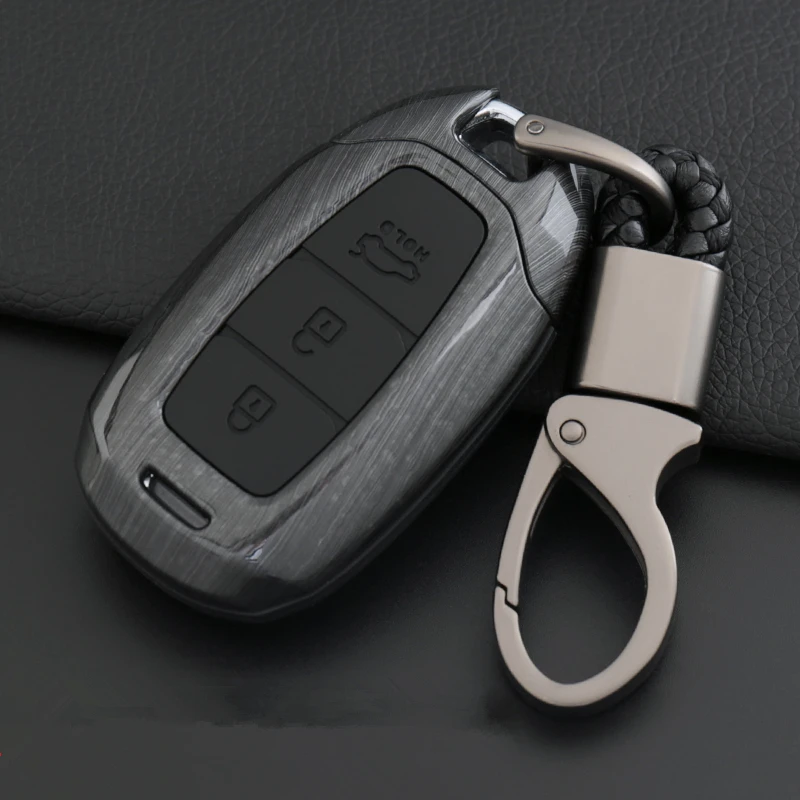 As picture Для hyundai santafe ix35 высококлассная сумка для ключей автомобиля, креативный Модный чехол для ключей автомобиля, аксессуары для украшения автомобиля - Цвет: As picture