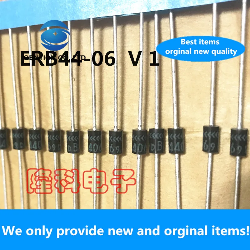 10PCS 100% New original ERB44-06V1 imported ERB44-06 fast recovery diode 1A 600V B4406 | Компьютеры и офис