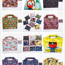 Многоразовая Большая складная хозяйственная сумка, Экологичная Цветочная Сумочка, удобная сумка для хранения, Большая вместительная переносная сумка через плечо