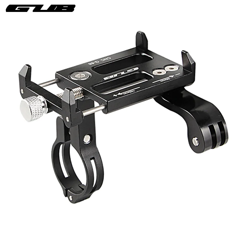 GUB G-88 Bicycle Handlebar Rack for Phone GPS Camera LED Lamp Mount Width Adjustable CNC Alloy Anodized Support Bracket