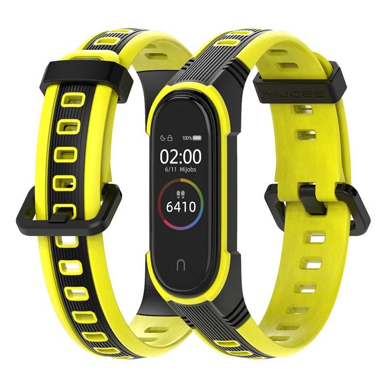 Металлический браслет для Mi Band 5 Miband 4/3 из нержавеющей стали 3|Смарт-аксессуары| |