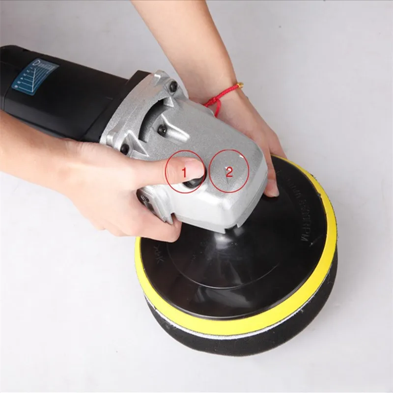 1250W Car Polisher Sanding Waxing Machine Car Beauty Scratch Repairing Tools