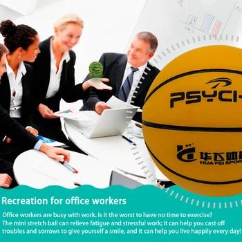 

6cm Rubber Elastic Mini Basketball Training Indoor Outdoor Hollowed Ball Kids Gift Desktop Decoration Sports Game Waterproof
