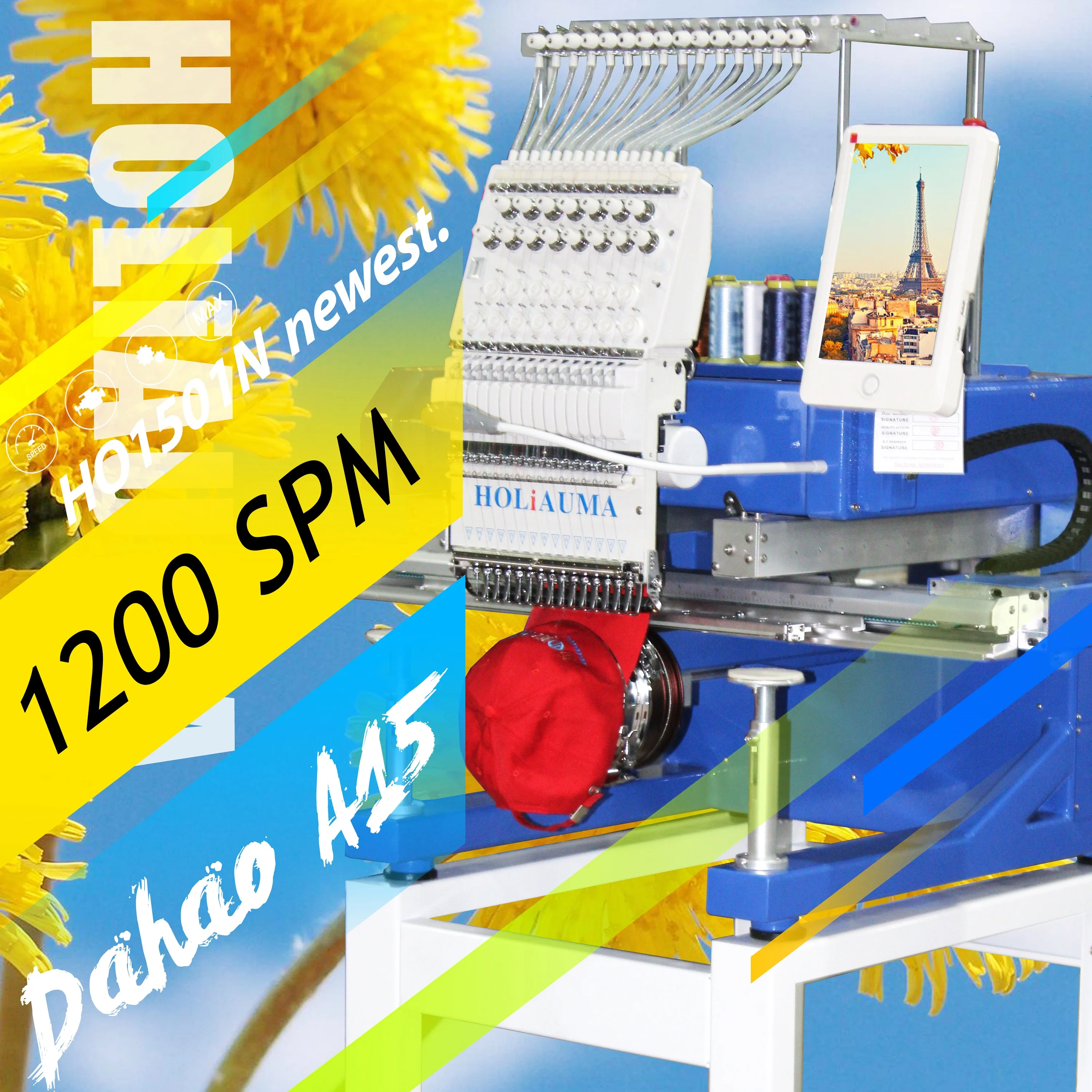 10 Years Service!!!high Speed Serve Motor 1 Head 15 Needle Similar