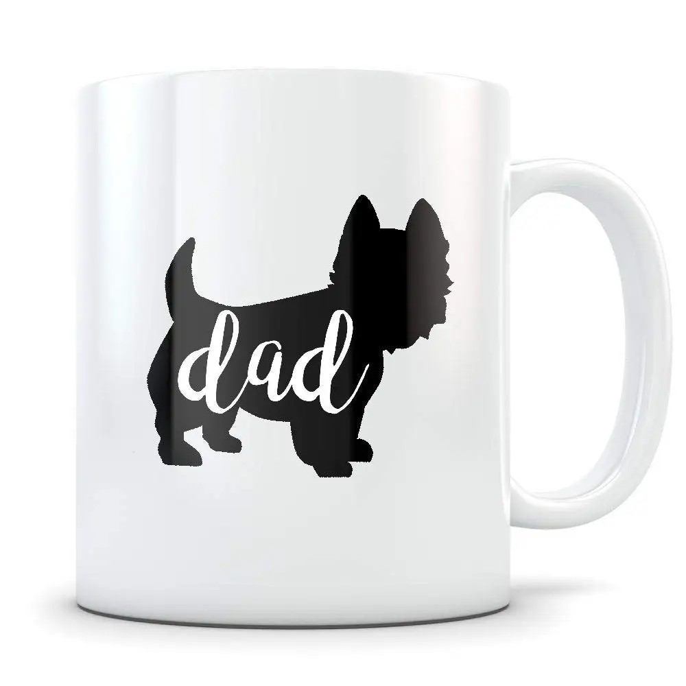 A Westie кружка Westie lover, кофейная кружка 11 унций - Цвет: A