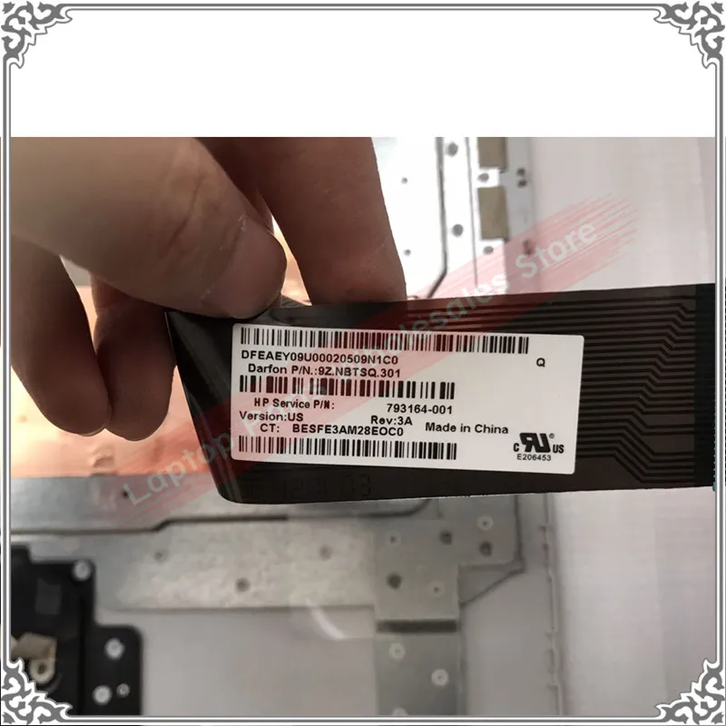 Топ-чехол для рук для Hp 14 chromebook g4 834913-001 топ-Чехол замена клавиатуры США