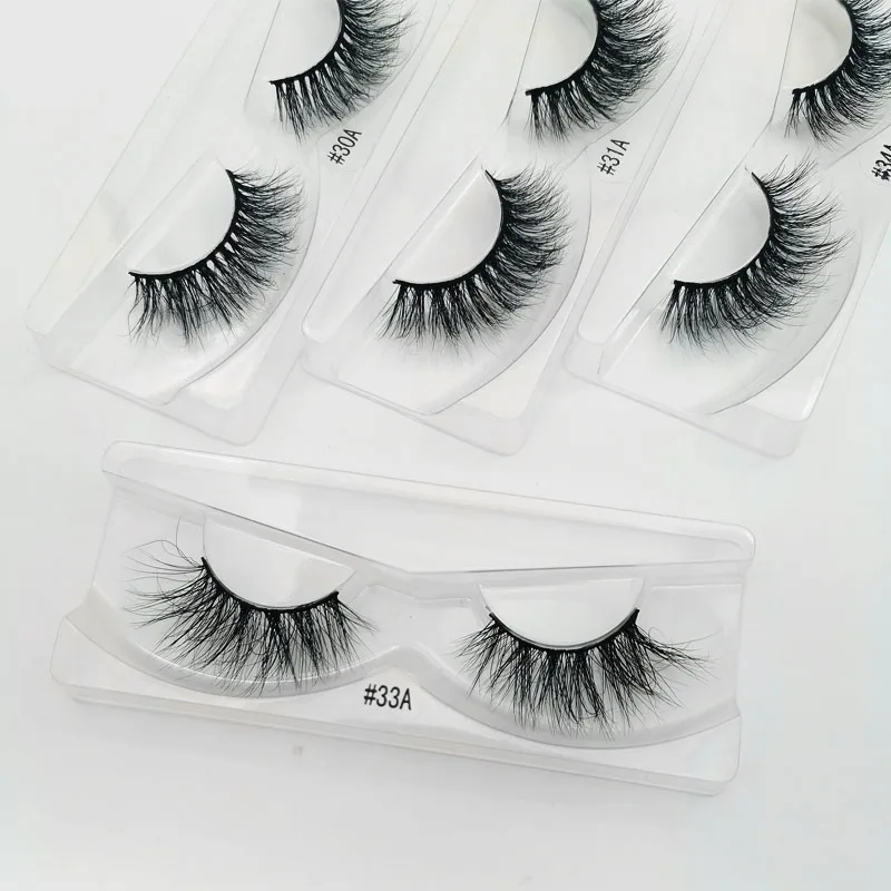 SDSP 1 Pair Makeup Tools False Eyelashes Dramatic Mink Lashes Fluffy Lashes Natural Volume Eyelashes Wispy 3