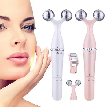 

3D Electric Roller Healthy Body Neck Foot Facial Face Beauty Massager Machine Massage tools and physiotherapy supplies