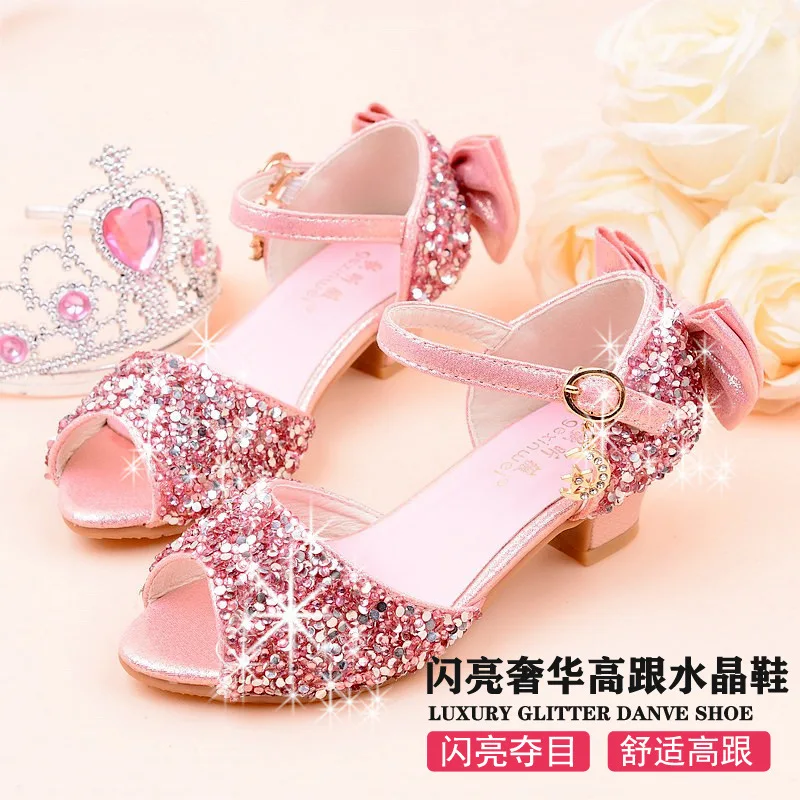 

Girls Shoe Children's Shoes Children's Sandals Fashion 2019 Summer New Style Princess Shoes Kids