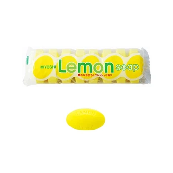 

Toilet soap Miyoshi, For the whole family, With the scent of lemon, 8 pcs * 45 g