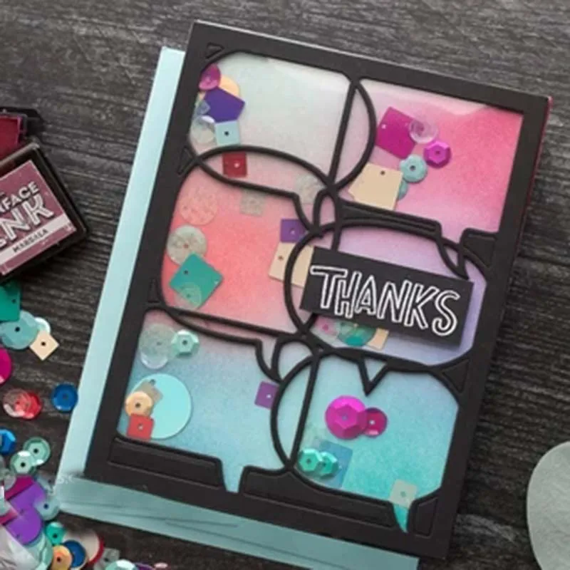 Обезьяна Dialog крышка фона металлические режущие штампы трафареты для DIY