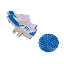 Легкие мини-маркеры для мячей для гольфа с зажимом для шляпы, подарки, 4 шт