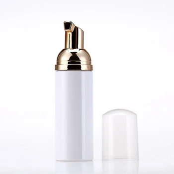 

2pcs/Set 50ml PET White Refillable Baottles Travel Suit Facial cleanser Small MIni Empty Spray Refillable Bottle Cream Container