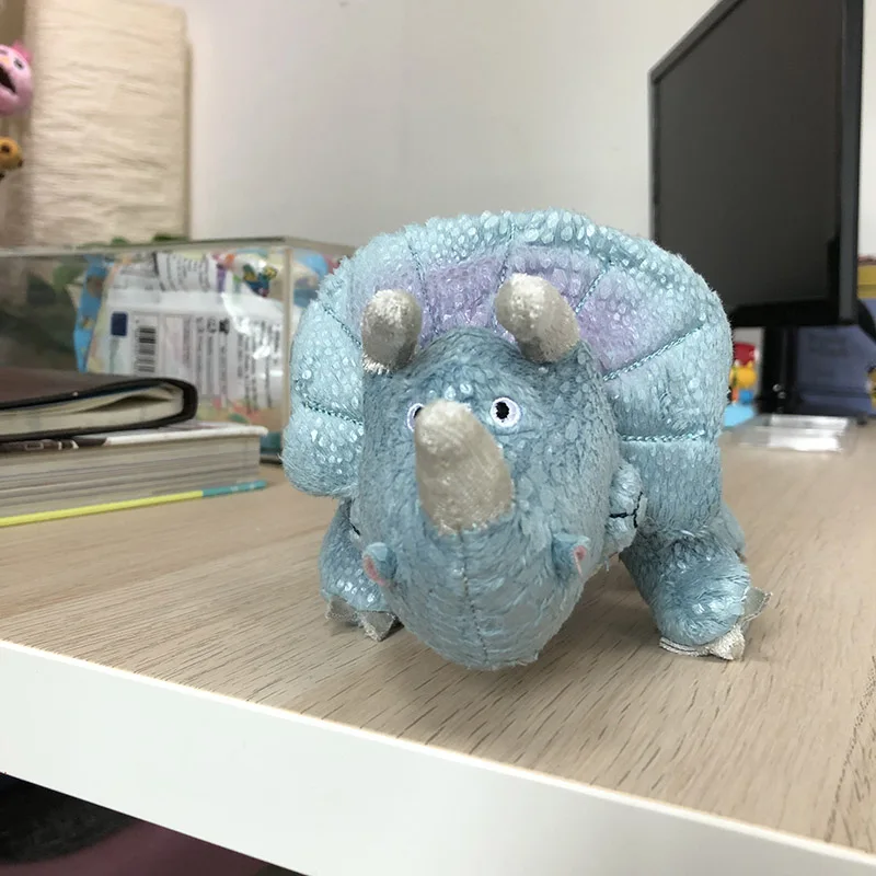 История игрушек Trixie синий Трицератопс динозавр плюшевые игрушки мягкие животные 25 см 10 ''мальчики дети игрушки для детей Подарки