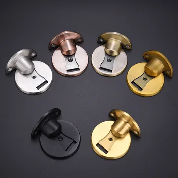

Perforation-free magnetic suction invisible zinc alloy door stopper door touch hardware door and window accessories door stop