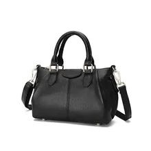 

WR Women Fashion Shoulder Bag 100% Genuine Leather Handbag Purse Designer Cow Leather Crossbody Bag Small Size Purse for Women