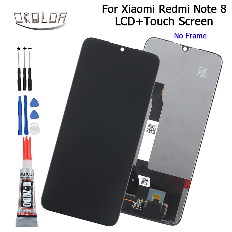 Ocolor для Xiaomi Redmi Note 8 lcd дисплей и сенсорный экран + инструменты клей 6 3 ''для