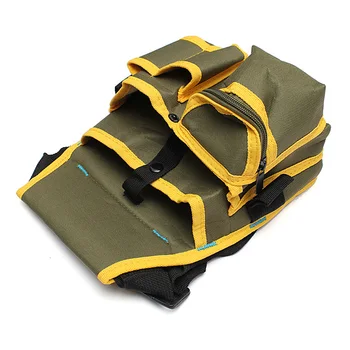 

24 x 21cm Hardware Mechanics Canvas Tool Storage Bag Utility Pockets Pouch Utility Bag With Belt Garden Tool Home Bags