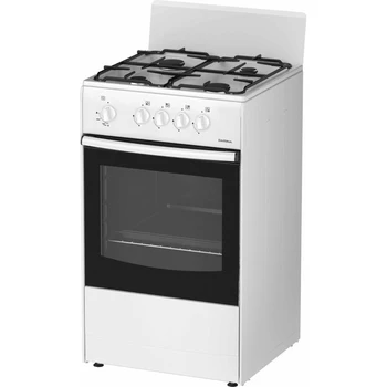 

Gas stove Darina s GM 441 001 W T8, gas oven, White