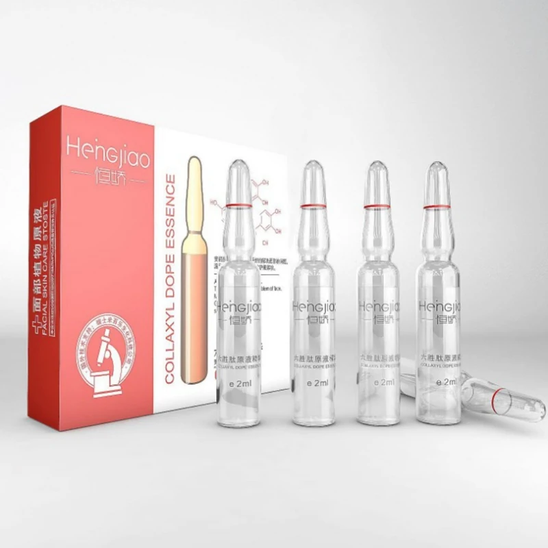 

Six-Peptide Ampoule Face Serum Moisturizing Anti-wrinkle Tighten Skin Shrinking Pores Anti-aging Face Essence Essential