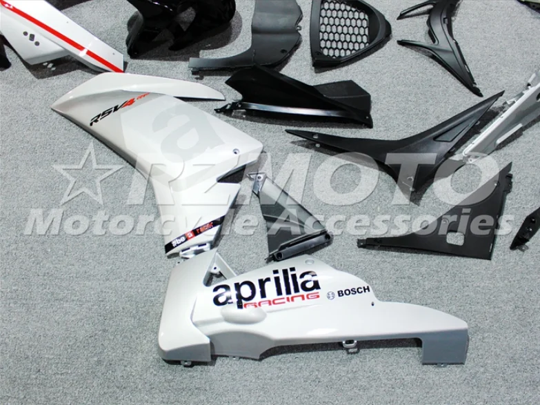 Литьевая форма, набор обтекателей ABS, подходит для Aprilia RSV4 1000 2009- 09 10 11 12 13 14, на заказ,, красный, серебристый