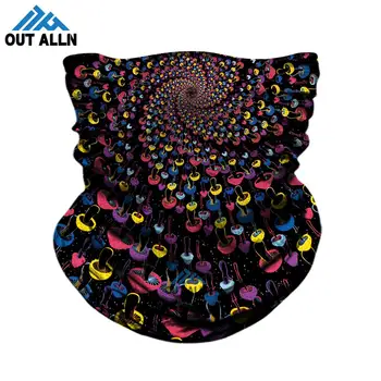 

3D Women Headband Stretchable Neck Gaiter Windproof Cycling Bandanas Hairband Flower Head Scarf Outdoor Sports Yoga Face Shield