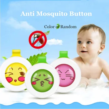 

10 Pcs Random Color Mosquito Repellent Button Safe Baby Child Pregnant Mosquitoes Killer Anti-mosquito Buckle 25 Days Effective