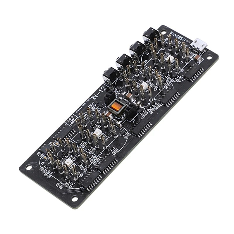 DC5V 4-Bit IN-12 интегрированные светящиеся трубки часы Красочные RGB светодиодный подсветка, акриловые 4 IN-12B пробки лаборатория научная DIY волшебная игрушка для S