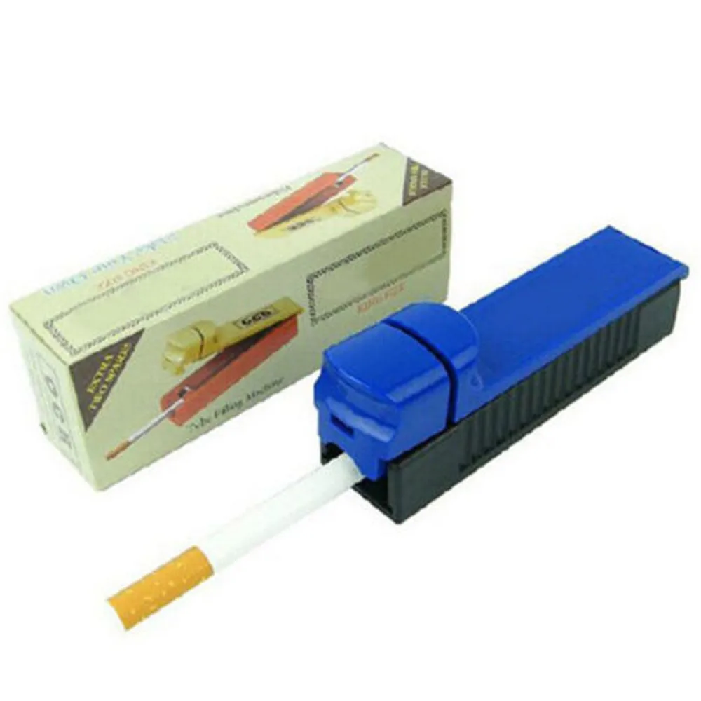 

Random Color 1 pcs Plastic Manual Cigarette Tube Rolling Injector Machine Tobacco Roller Maker Drop Shipping Wholesale Hot