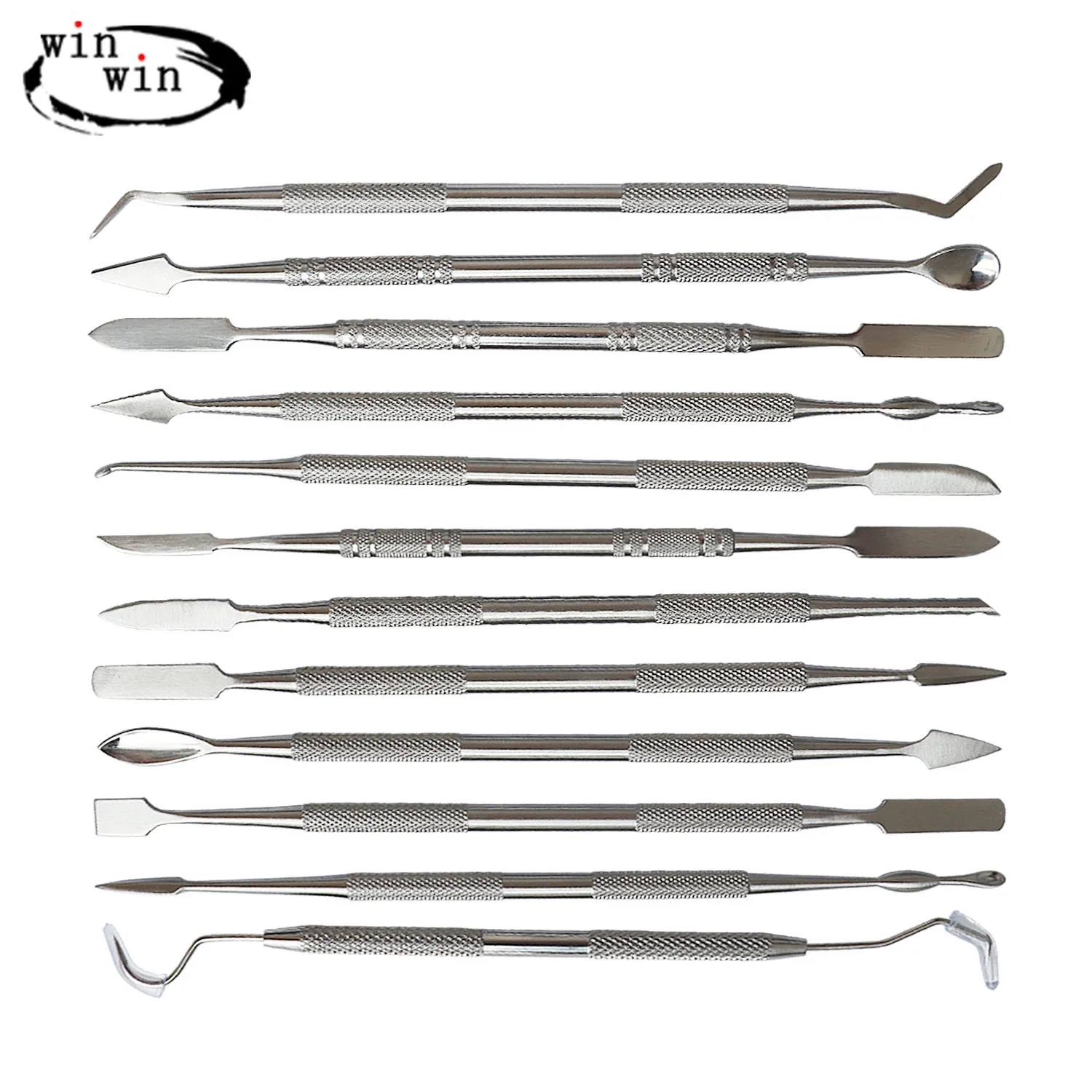 Jinxiu Wax Carving Tool Set, Stainless Steel Dentist Type Kit Oral Care