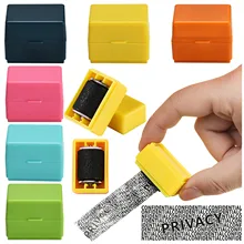 Confidential Seal Security Hide ID Garbled Self-Inking Rubber Stamp Protect Fw Confidential Seal Security Hide ID Garbled Self-Inking Rubber Stamp Protect Fw