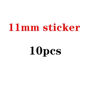 

10pcs 11mm Diameter Metal Car Key Logo Sticker Car Control Key Logo Smart Car Key Emblem for for G01 G30 F11 F15 F31 F34 E36 E39
